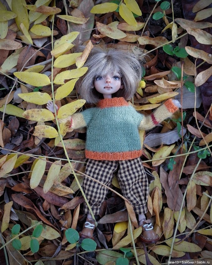 Осенние зарисовки — Одежда и обувь для кукол своими руками: фото (фото 5)
