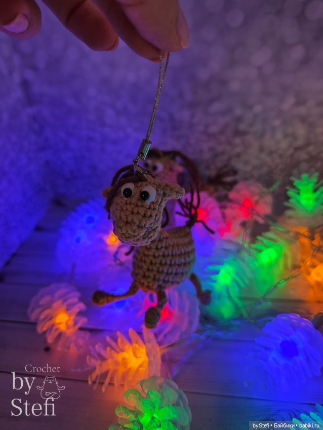 Конь Беж-Беж — Вязаные игрушки и амигуруми: крючком