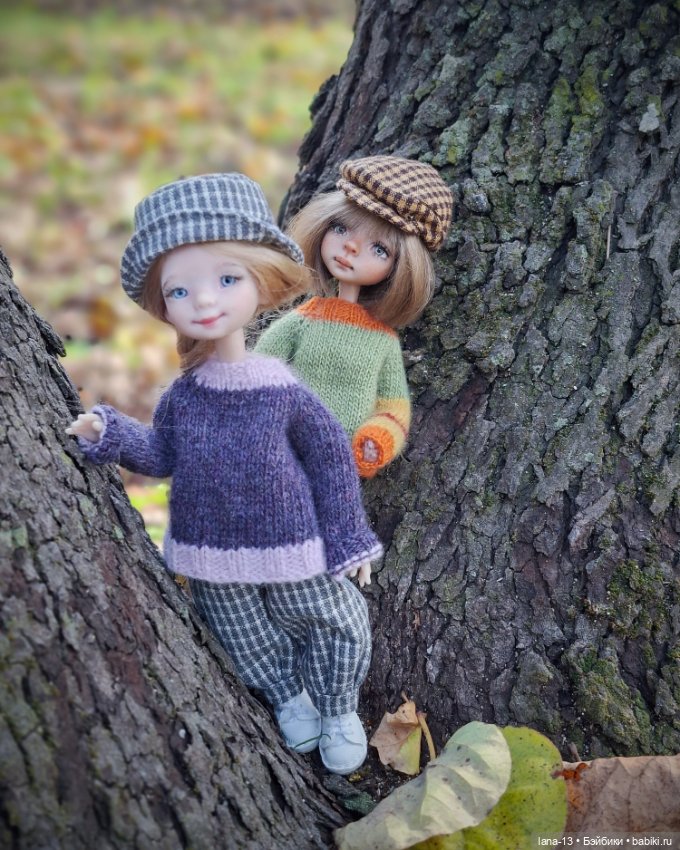 Осенние зарисовки — Одежда и обувь для кукол своими руками: фото (фото 2)