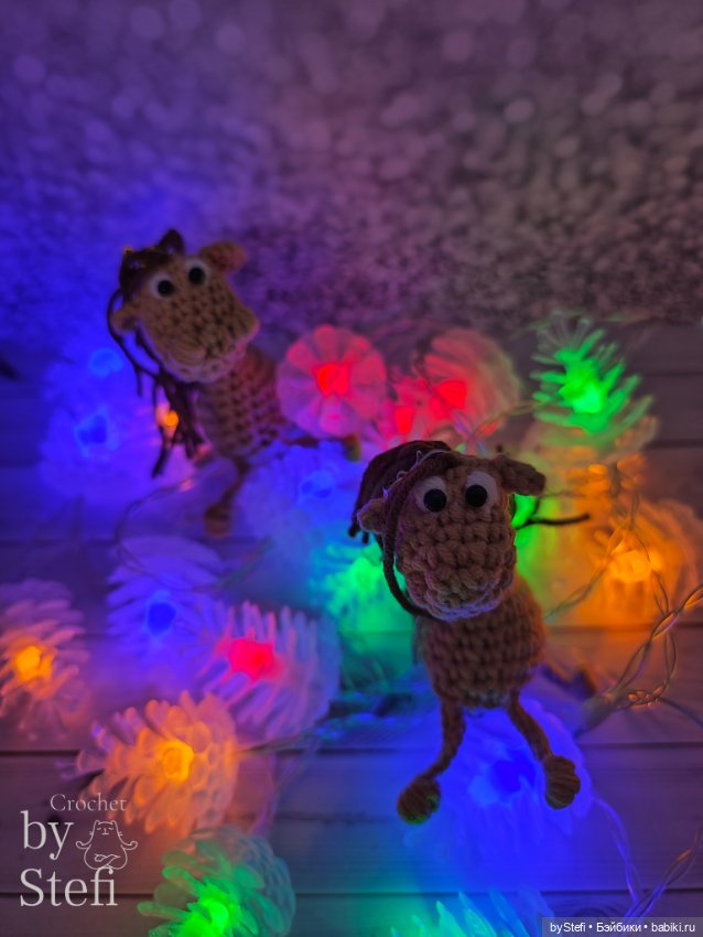 Конь Беж-Беж — Вязаные игрушки и амигуруми: крючком