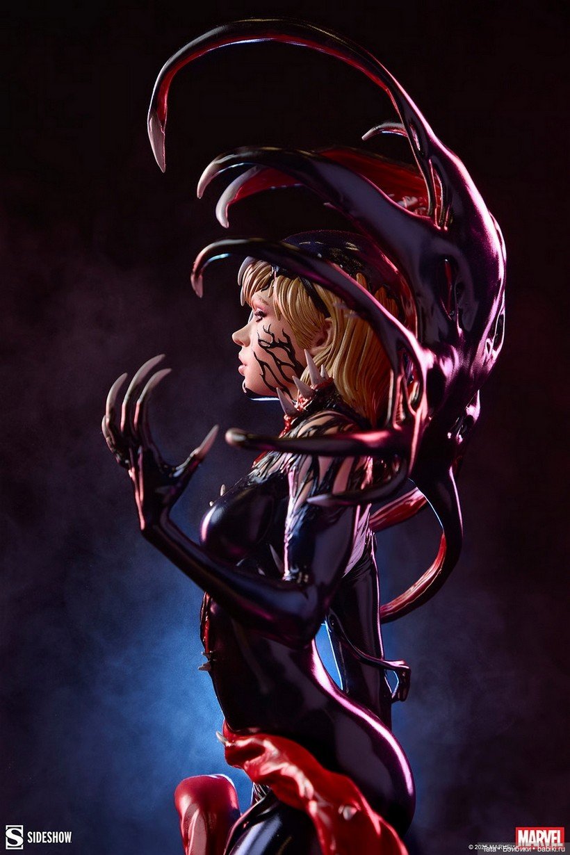Sideshow - статуя Gwenom — Коллекционные экшн