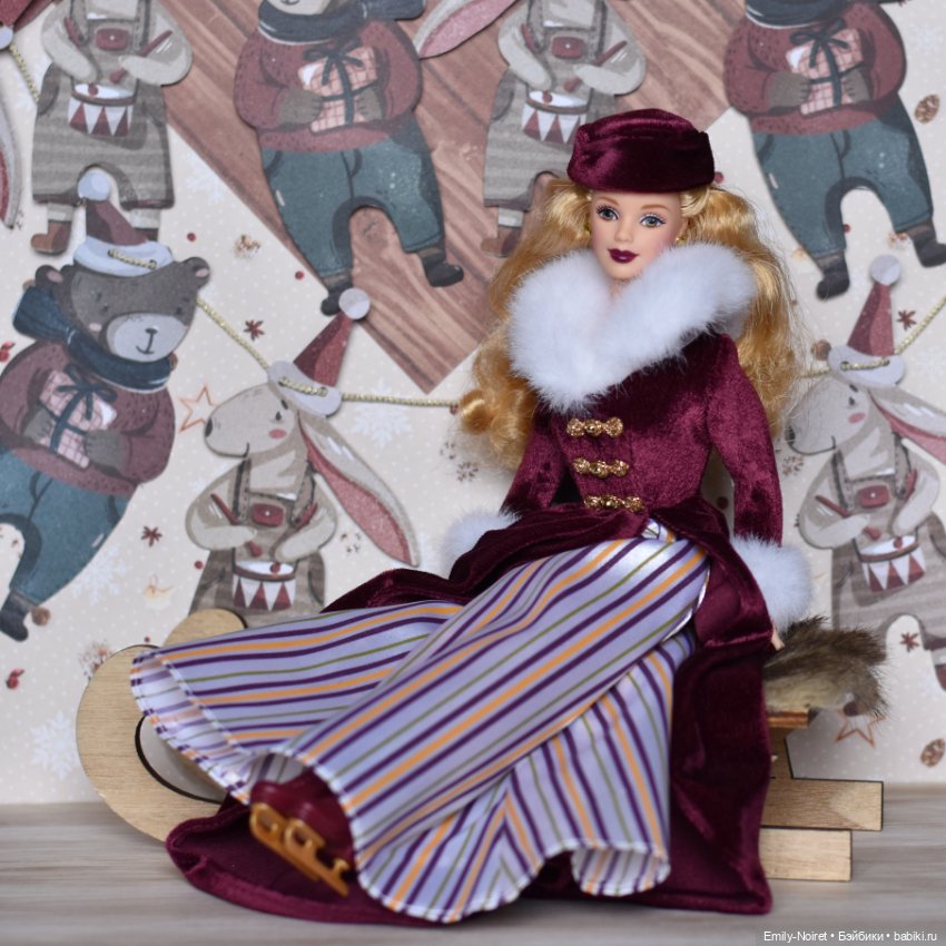 Victorian Ice Skater Barbie (фото 5)