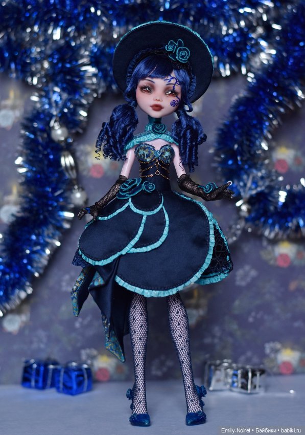 Синяя Роза Мечты — ООАК Monster High и Ever After High: репейнт