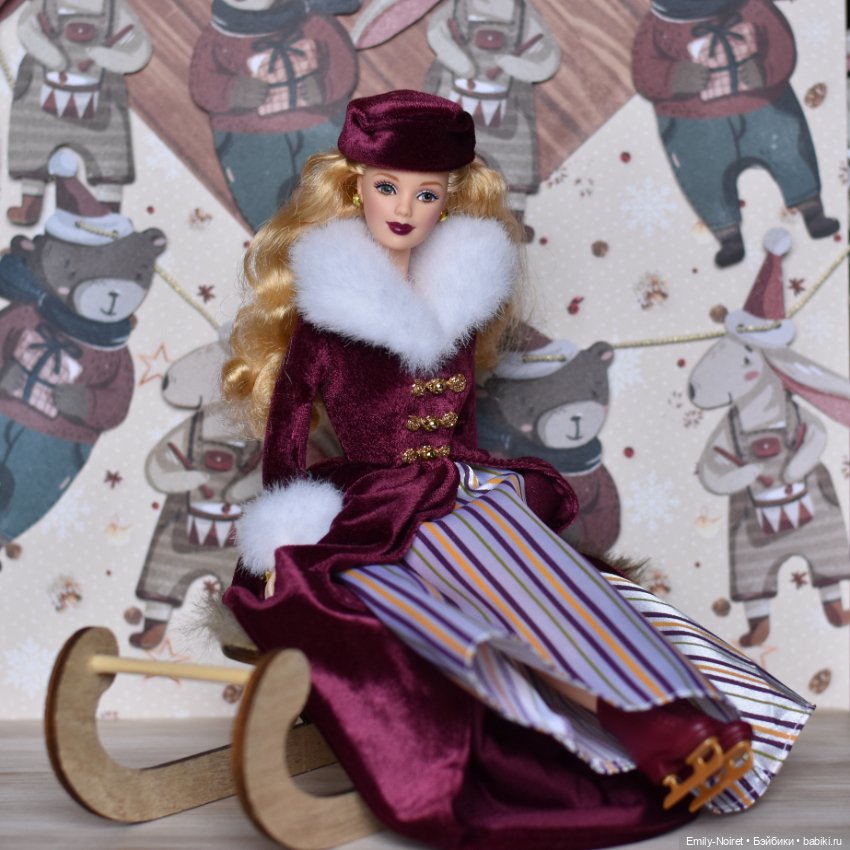 Victorian Ice Skater Barbie (фото 6)