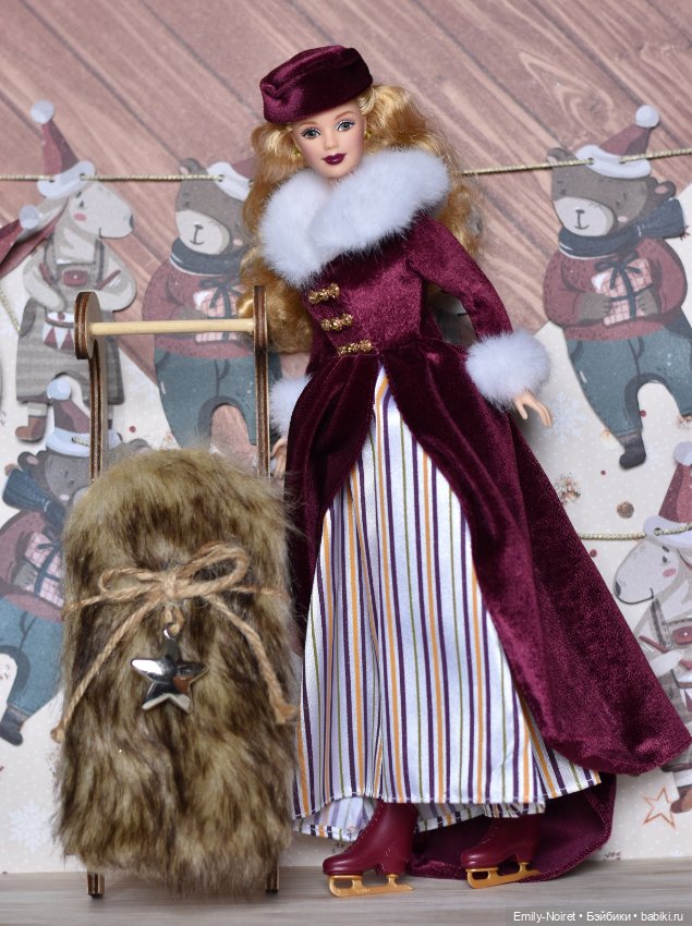 Victorian Ice Skater Barbie