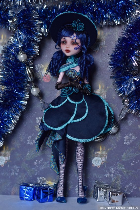 Синяя Роза Мечты — ООАК Monster High и Ever After High: репейнт (фото 5)