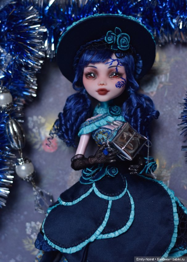 Синяя Роза Мечты — ООАК Monster High и Ever After High: репейнт (фото 6)