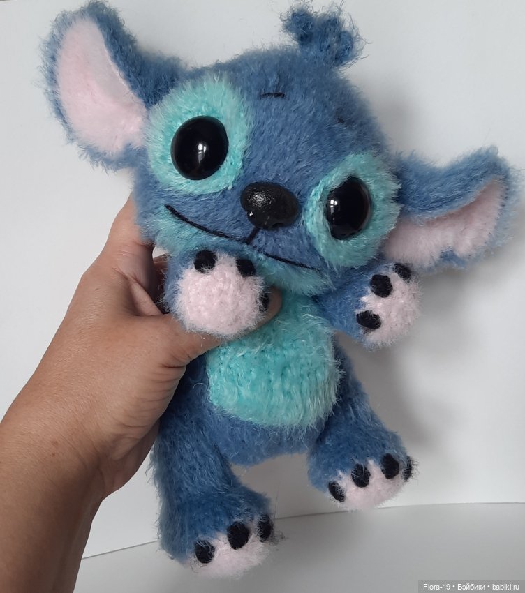 Гавайский Стич — Вязаные игрушки и амигуруми: крючком (фото 3)