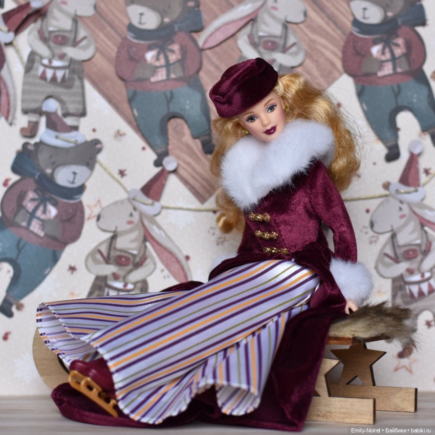 Victorian Ice Skater Barbie (фото 4)