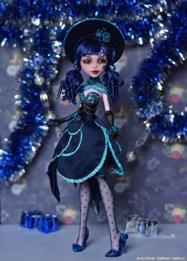 Синяя Роза Мечты — ООАК Monster High и Ever After High: репейнт (фото 2)
