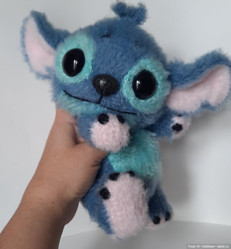 Гавайский Стич — Вязаные игрушки и амигуруми: крючком