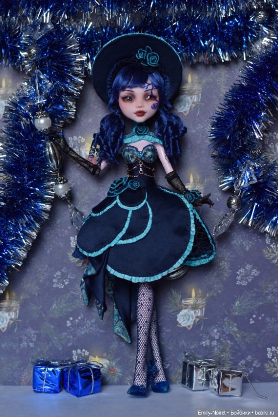 Синяя Роза Мечты — ООАК Monster High и Ever After High: репейнт (фото 3)