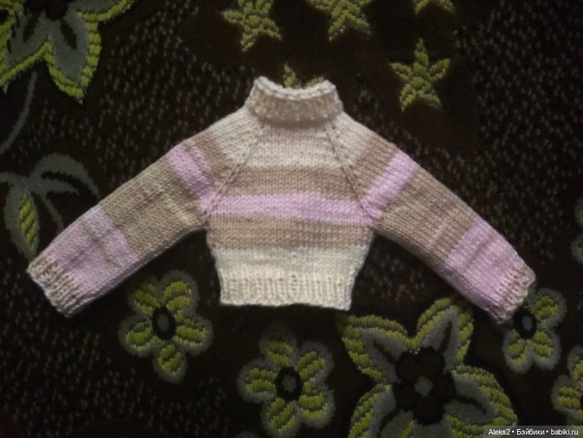 Вязанная одежда для куклы Майи и Бальбино Паола Рейна, Paola Reina (фото 10)