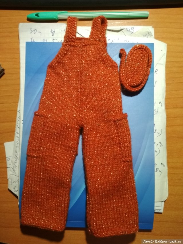 Вязанная одежда для куклы Майи и Бальбино Паола Рейна, Paola Reina (фото 2)