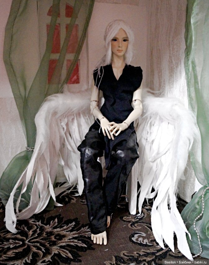 Ангел эльф и Хелен — Авторские шарнирные куклы своими руками: лепка