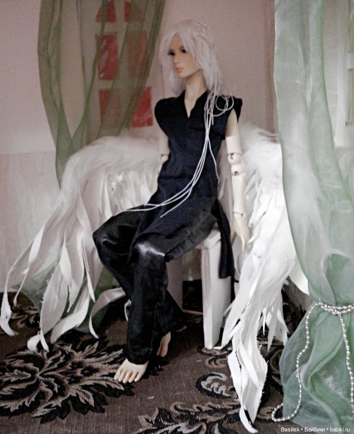 Ангел эльф и Хелен — Авторские шарнирные куклы своими руками: лепка