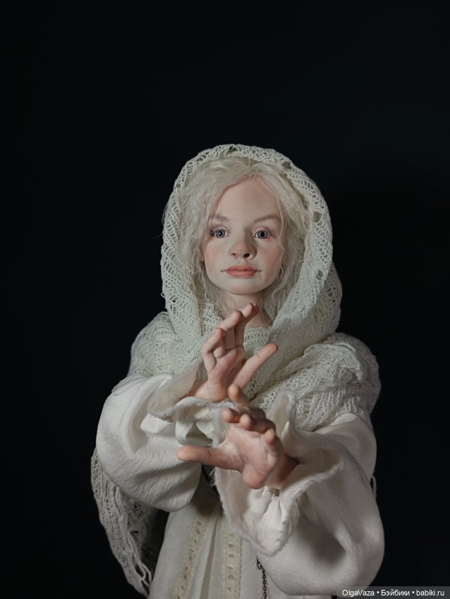 Снегурочка - от идеи до куклы (2 часть)