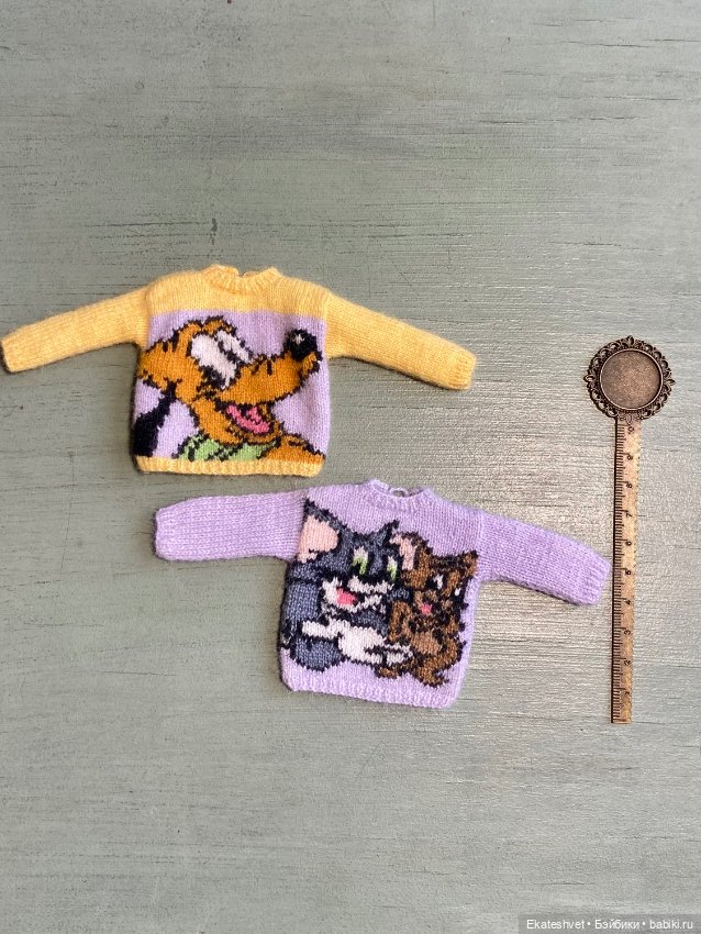Самый сложный свитер — Одежда и обувь для кукол своими руками: фото (фото 2)