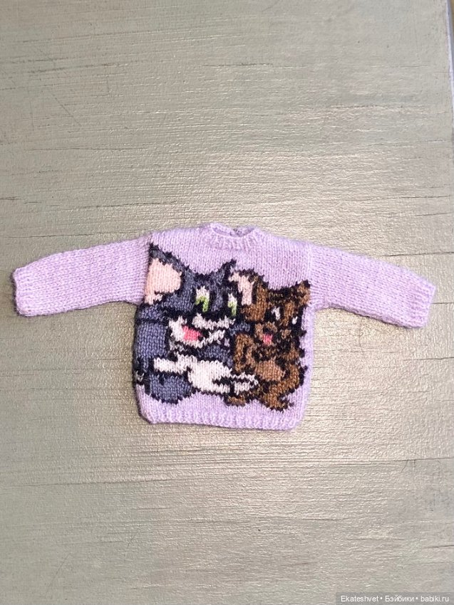 Самый сложный свитер — Одежда и обувь для кукол своими руками: фото (фото 4)
