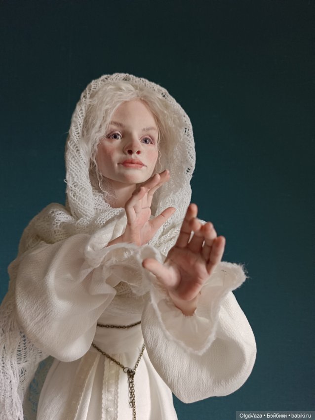 Снегурочка - от идеи до куклы (2 часть)