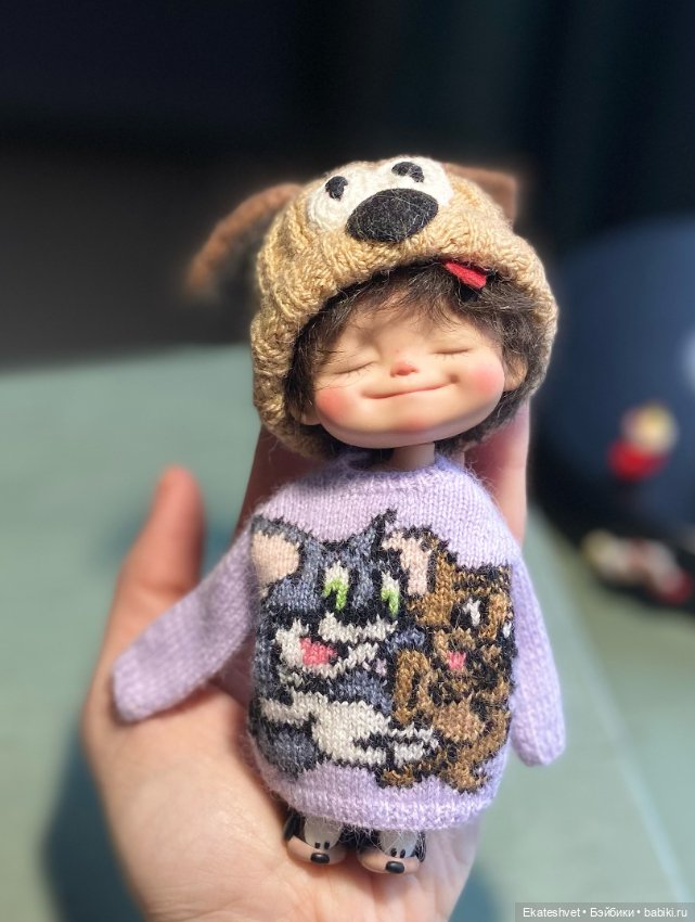 Самый сложный свитер — Одежда и обувь для кукол своими руками: фото