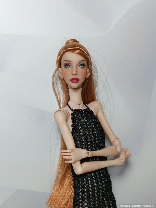 Маленькое чёрное платье — Одежда и обувь для кукол BJD (БЖД): 1/3