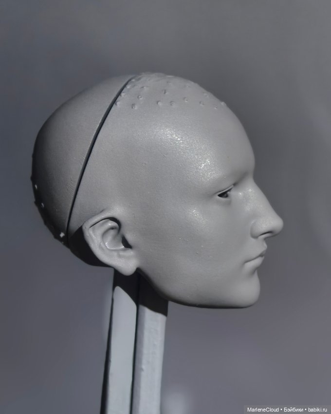 Vas. Подготовка к тиражу — Авторские шарнирные куклы своими руками: лепка (фото 4)