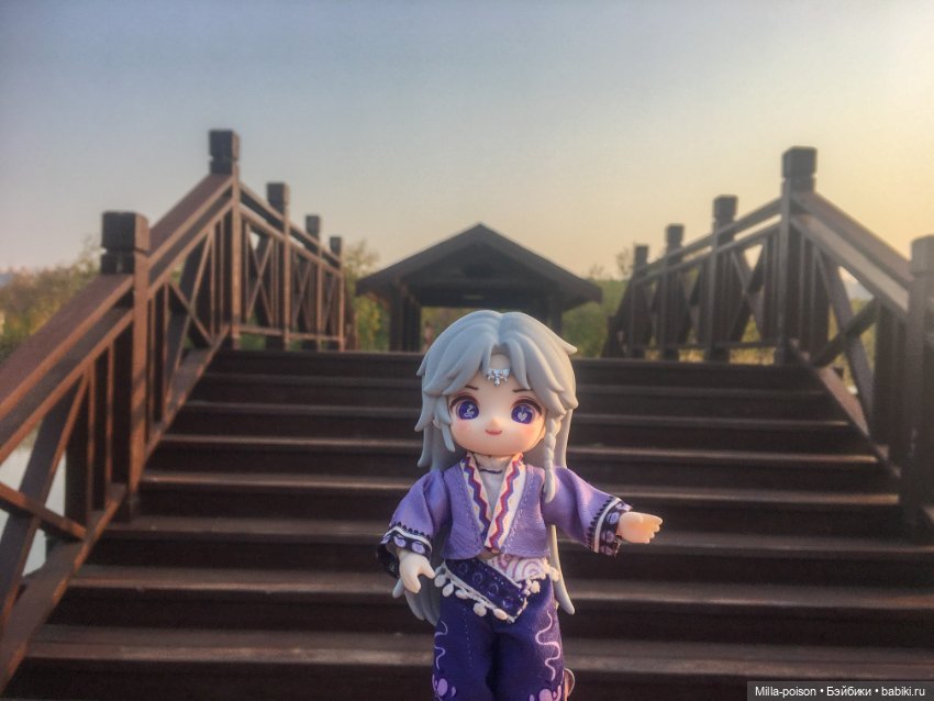 Ли Бин и винтажный мостик (фото 10)