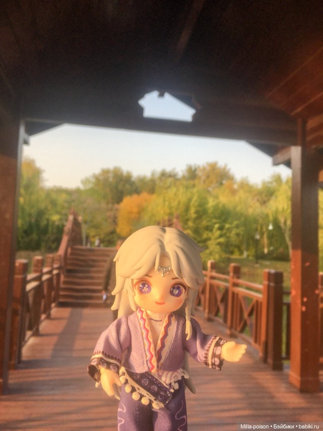 Ли Бин и винтажный мостик (фото 8)