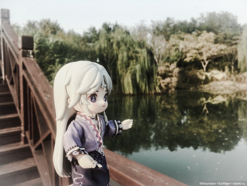 Ли Бин и винтажный мостик (фото 2)