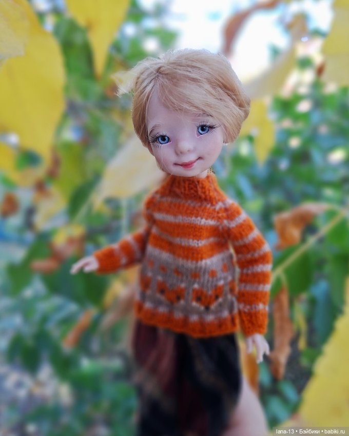 Осенние зарисовки — Одежда и обувь для кукол своими руками: фото