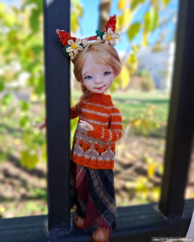 Осенние зарисовки — Одежда и обувь для кукол своими руками: фото