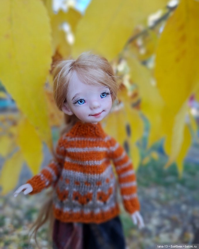 Осенние зарисовки — Одежда и обувь для кукол своими руками: фото