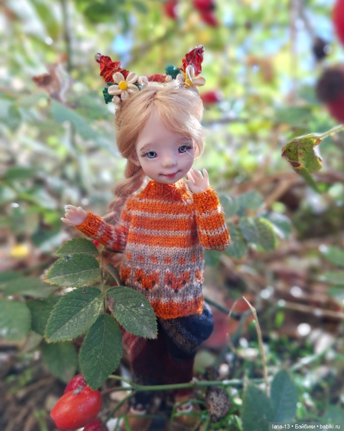 Осенние зарисовки — Одежда и обувь для кукол своими руками: фото (фото 6)