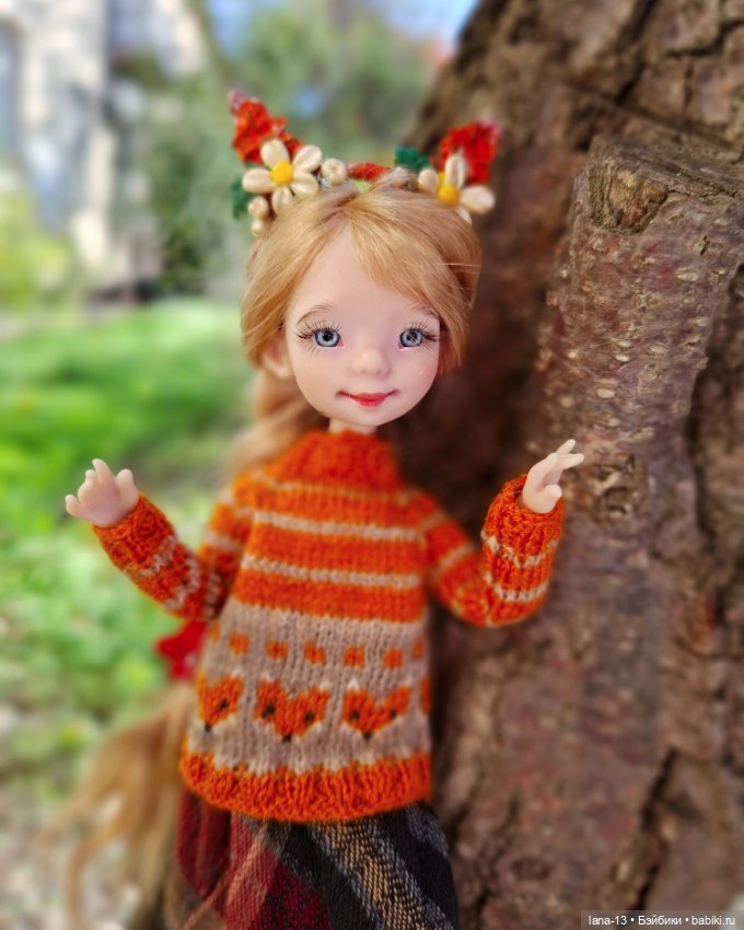 Осенние зарисовки — Одежда и обувь для кукол своими руками: фото (фото 7)