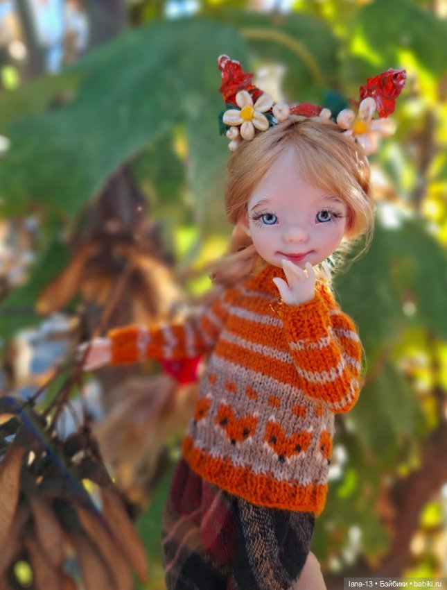 Осенние зарисовки — Одежда и обувь для кукол своими руками: фото (фото 2)