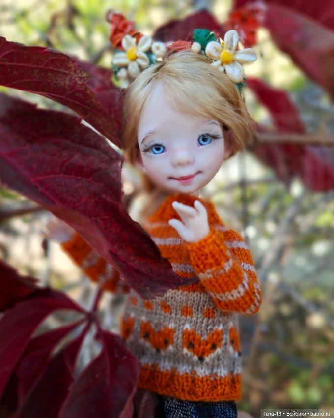 Осенние зарисовки — Одежда и обувь для кукол своими руками: фото (фото 4)