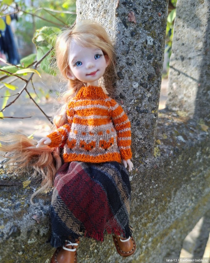 Осенние зарисовки — Одежда и обувь для кукол своими руками: фото (фото 9)