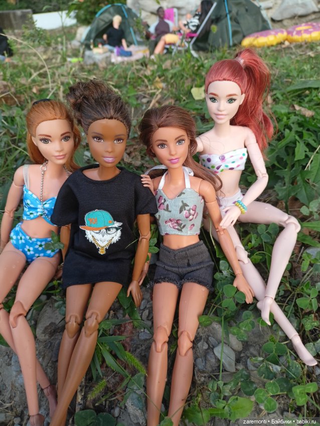 На речке — Куклы Barbie (Барби): Looks
