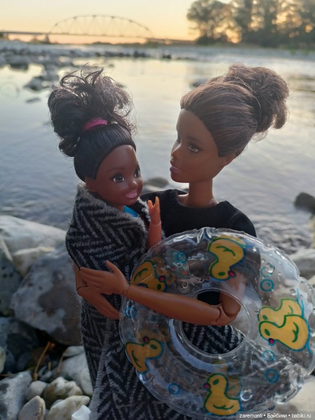 На речке — Куклы Barbie (Барби): Looks