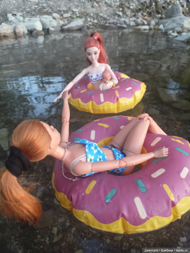 На речке — Куклы Barbie (Барби): Looks