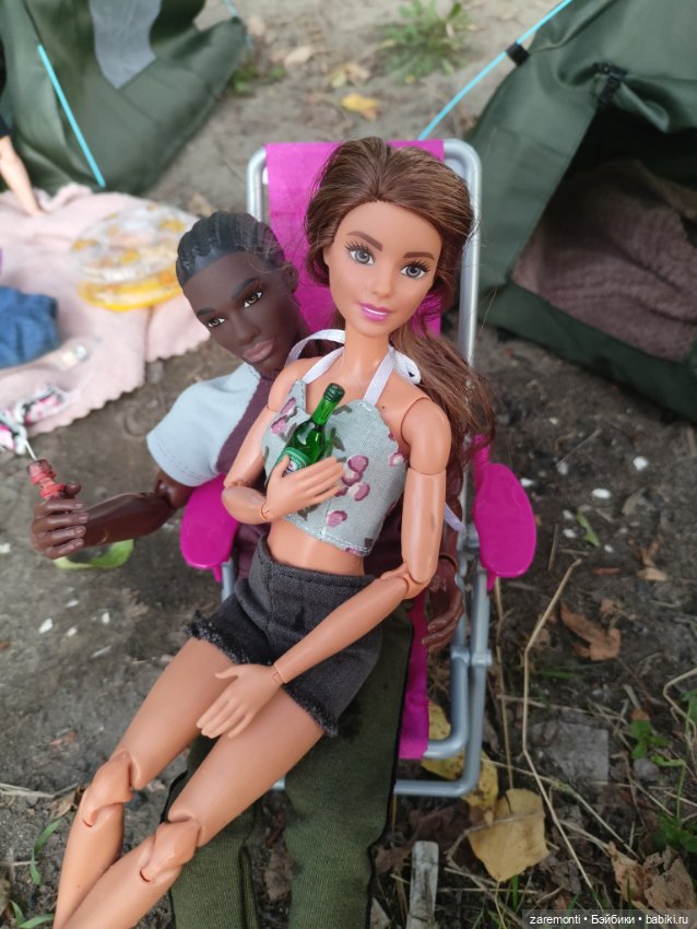 На речке — Куклы Barbie (Барби): Looks