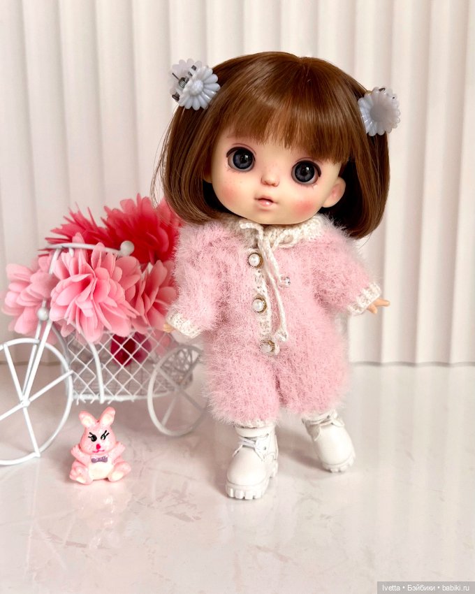 Розовое настроение 🌸 — Куклы и тела Obitsu 11 (Ob11): гибриды (фото 2)