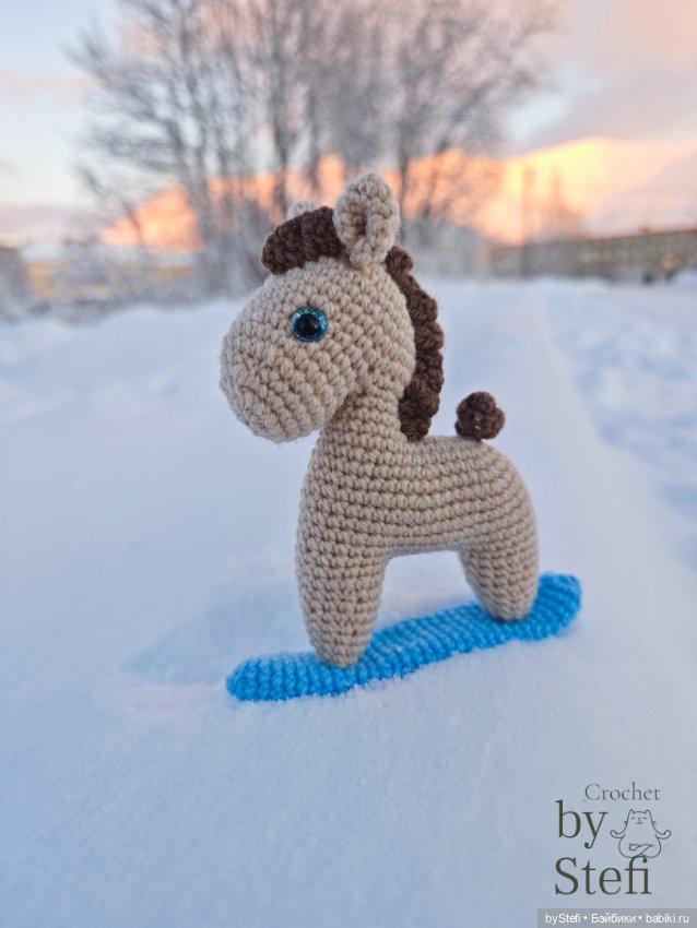 Для зимнего настроения — Вязаные игрушки и амигуруми: крючком