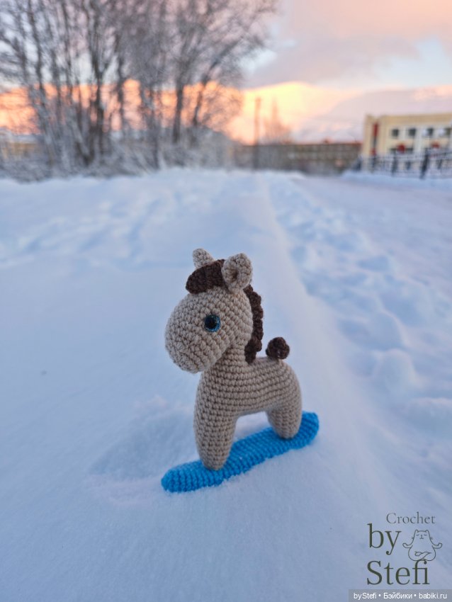 Для зимнего настроения — Вязаные игрушки и амигуруми: крючком