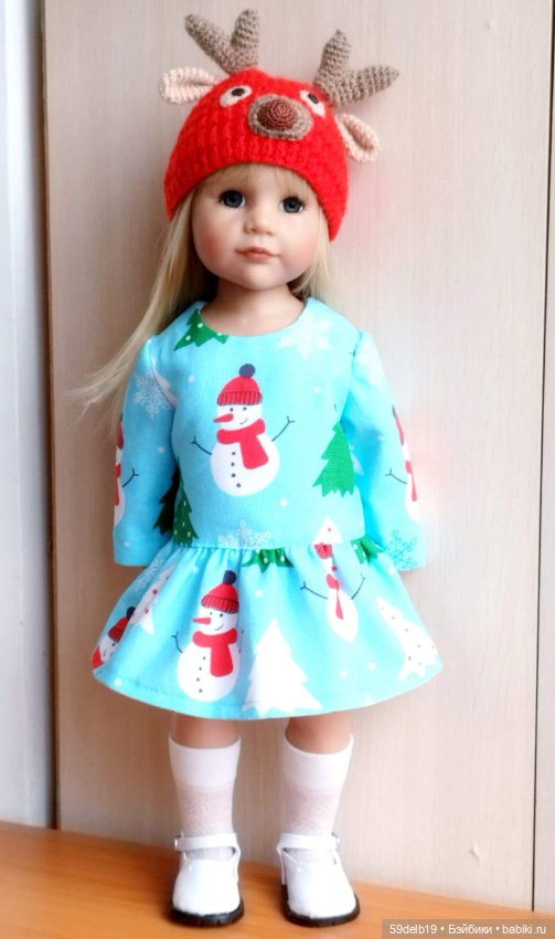 Костюм к Новому Году для моей Алисы готц (фото 3)