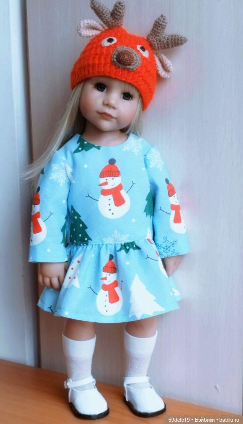 Костюм к Новому Году для моей Алисы готц