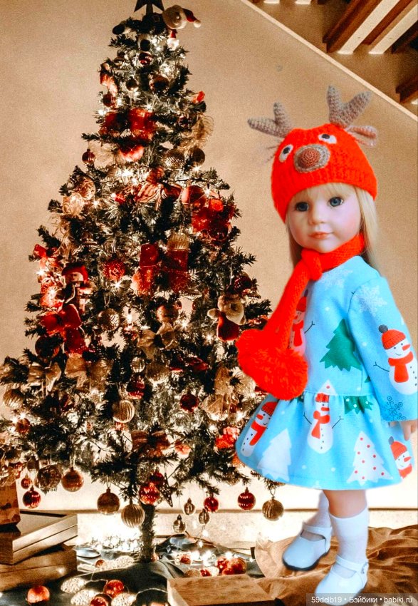 Костюм к Новому Году для моей Алисы готц