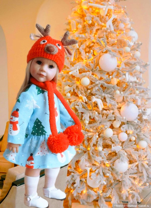 Костюм к Новому Году для моей Алисы готц