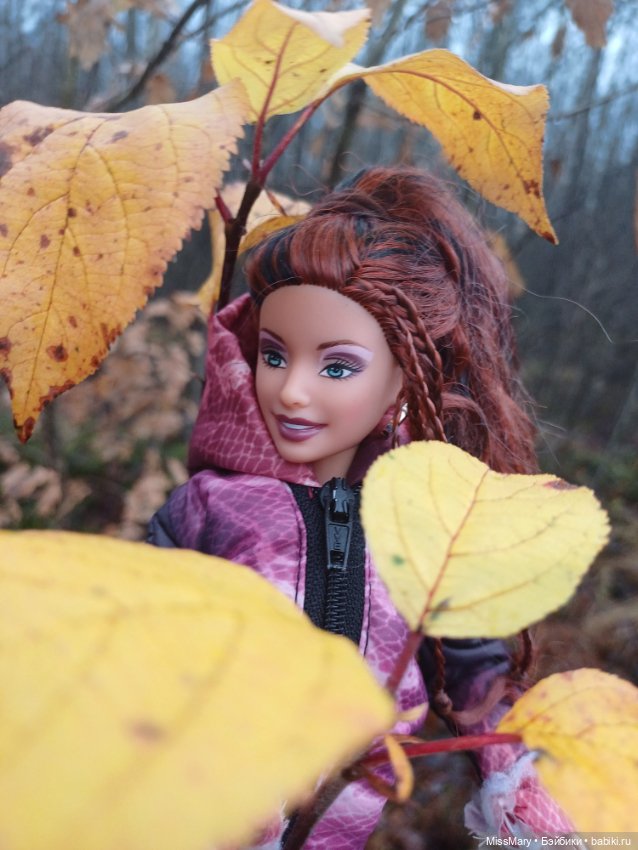 Челлендж "Поймай осень за хвост", или как я перефотографировала всех рыжих барби